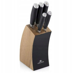 Komplet noży w bloku Gerlach Deco Black 5