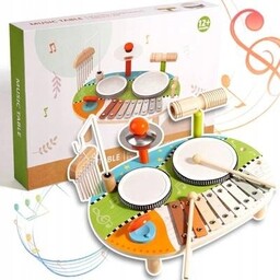 Zestaw zabawek perkusyjnych
