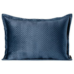 EUROFIRANY Poszewka Sofia 50 x 70 cm Granatowy
