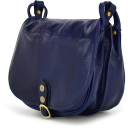 Elegancka klasyczna damska skórzana listonoszka