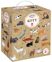 Czuczu Puzzlove CzuCzu Koty 60el.
