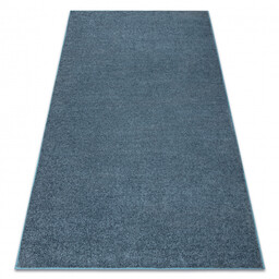 Dywan INDUS granatowy 75 gładki, melanż 50x150 cm