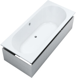 Schedpol Celicia White Mat wanna akrylowa 180x80x57 cm