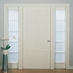 No. 918 Emily Sheer woal pojedyncza zasłona drzwi