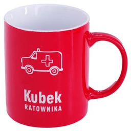 Kubek Ratownika Z Karetką 300 Ml Kno3 Czerwony