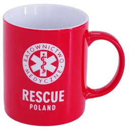 Kubek Rescue Poland Ratownictwo Medyczne 300 Ml Kno2