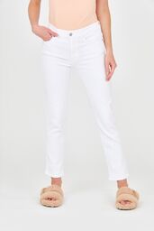 7 FOR ALL MANKIND Białe jeansy damskie Roxanne