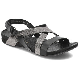 Armodo Czarne Sandały Modne Obuwie Damskie