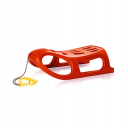 Sanki zimowe Seal Czerwone linka rączka stalowe okucia