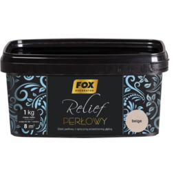 Masa cienkowarstwowa RELIEF PERŁOWY Beige 1 kg