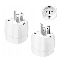Adapter podróżny vutizal ameryka us 2 sztuki