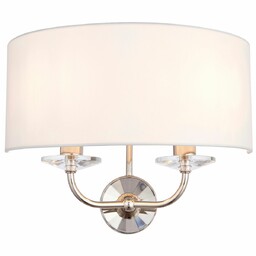 Lampa ścienna z abażurem Nixon 60180 Endon hampton