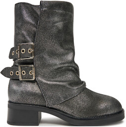 Botki Steve Madden Bonfire SM11003415 Srebrny