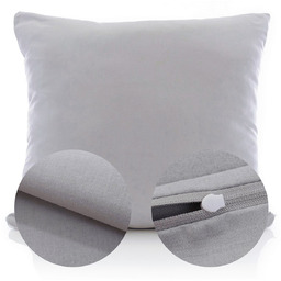 Poszewka Bawełna 70 x 80 Jednolita Ola Brudny