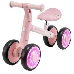 KINDERKRAFT Rowerek biegowy Cutie Flash Różowy Kask 30%
