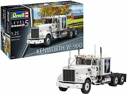 Revell Kenworth W-900 Model Ciężarówki, Wielokolorowy, Skala 1:25