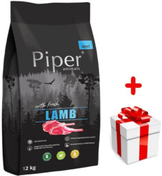 DOLINA NOTECI Piper Animals z jagnięciną 12kg