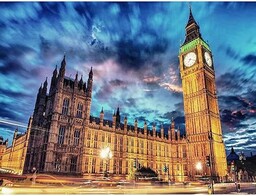 Wee Blue Coo Zdjęcie zabytek Pałac Westminster Big