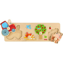 HABA Puzzle z chwytakiem  pierwsze drewniane puzzle