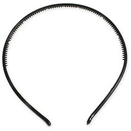 CIENKA OPASKA DO WŁOSÓW rockabilly opaski plastik pin