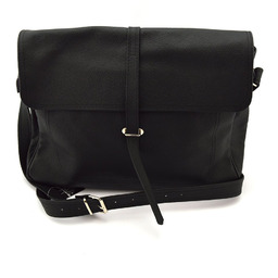 Skórzana damska listonoszka klasyczna przez ramię