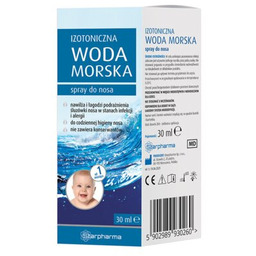 STARPHARMA Spray do nosa Izotoniczna woda morska (30