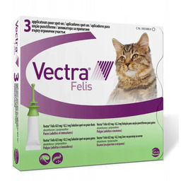 VECTRA 3D roztwór dla kotów 0,6-10kg na pchły