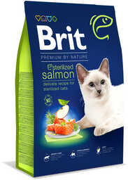 BRIT Cat Premium By Nature Sterilised Salmon 300g
