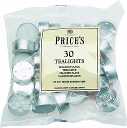 Price''s Tealight Candles Bag, opakowanie 30 sztuk