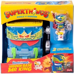 SUPERTHINGS Zabawka Kazoom Power Hidden Base Mr King