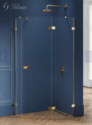 NEW TRENDY EXK-3860 KABINA AVEXA GOLD PIęCIOKąTNA L