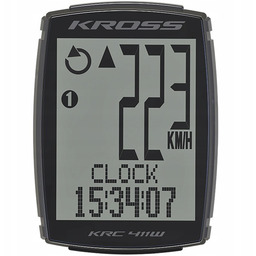 Licznik Rowerowy Kross Krc 411W Bezprzewodowy 11 Funkcji