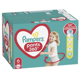 Pampers Pants Pieluchomajtki, Rozmiar 6, 15kg+, 84 Szt.