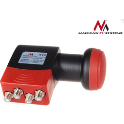 Konwerter satelitarny Maclean MCTV-671 Quad High Gain