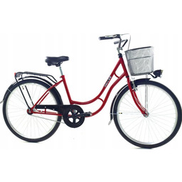 Rower miejski damski z przerzutkami DALLAS BIKE 26