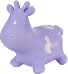 HOPPIMALS Skoczek KRÓWKA Fiolet, BOX, Pompka