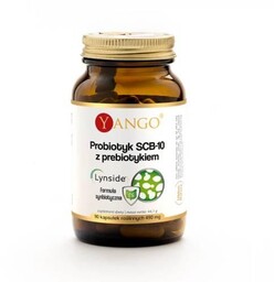 YANGO Probiotyk SCB-10 z prebiotykiem, 90 kapsułek