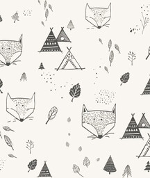 Tapeta Fox Adventure Wallcolors