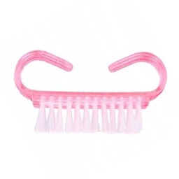 Mini szczoteczka do paznokci Różowa