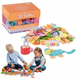 Marioinex Mini Waffle Pastel Klocki Konstrukcyjne Zestaw 500