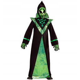 Strój Kosmity Kostium Obcy Alien Ufo 140