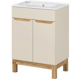 COMAD Szafka BALI CASHMERE z umywalką meblową LAVA