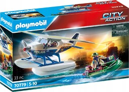 Playmobil 70779 Policyjny Samolot Wodny: Pościg