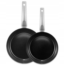 Ambition Verso Kpl Patelni 24, 28 CM Srebrne