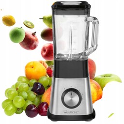 Mikser Szklany Blender Robot Kielichowy 6 Prędkości Kruszarka