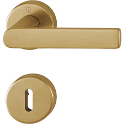 Los Angeles - Klamka drzwiowa na szyldzie okrągłym,