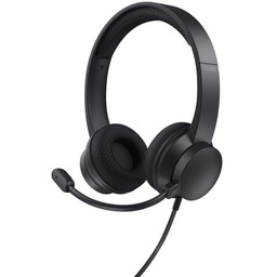Trust Zestaw słuchawkowy HS-260 ENC Black