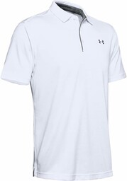 Under Armour Mężczyźni Tech Koszulka Polo, Biały, L