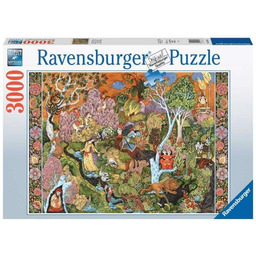 Ravensburger, puzzle, Znaki słońca, 3000 el.