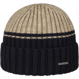 Czapka Beanie Twotone Soft by Chillouts, beżowy, One